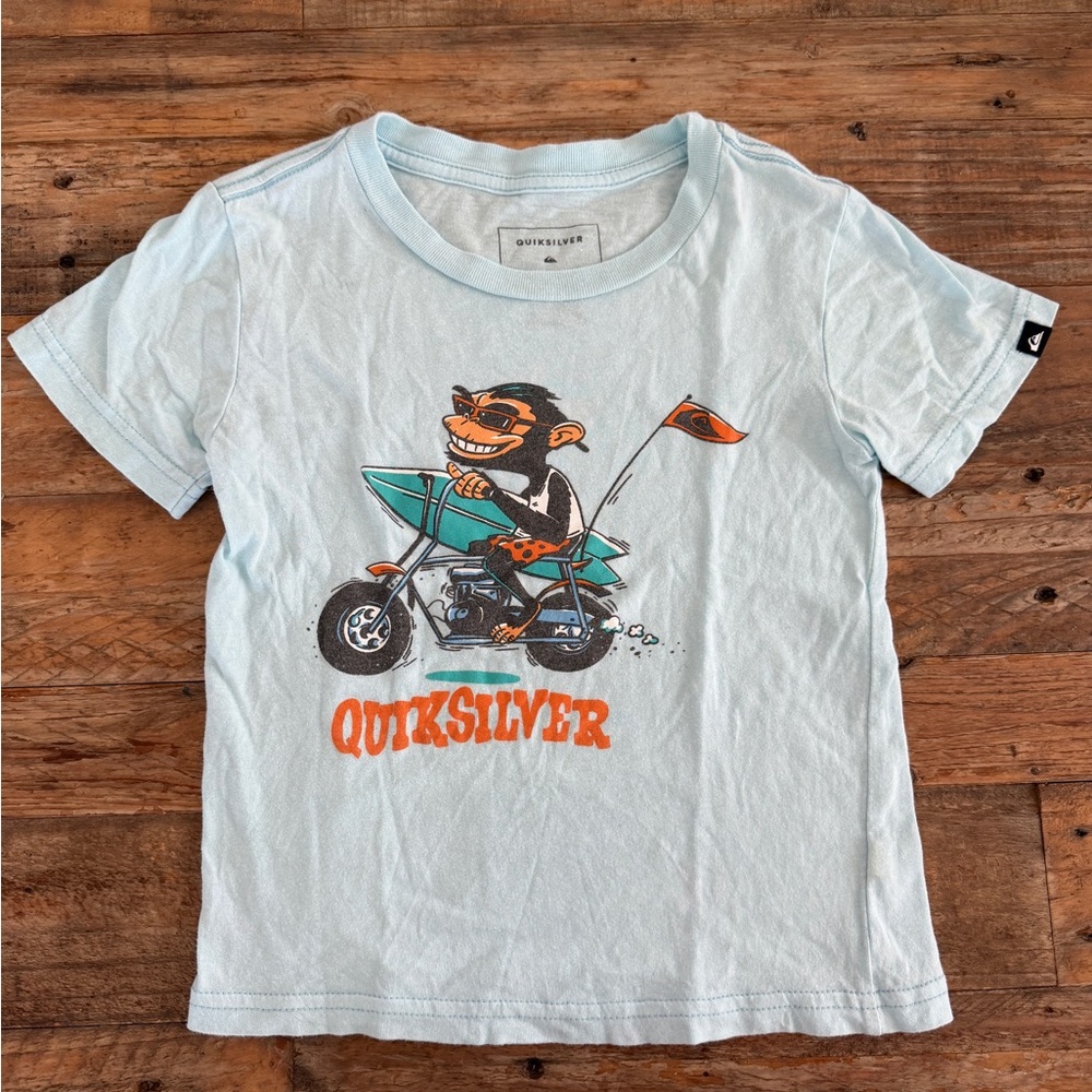 Quiksilver Light Blue Kids Tee